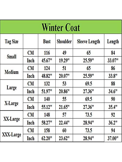 Aofur Mens Winter Warm Thick Faux Fur Slim Trench Coat Long Jacket Parka Hooded Pea Coat Winter Coat S-XXXL