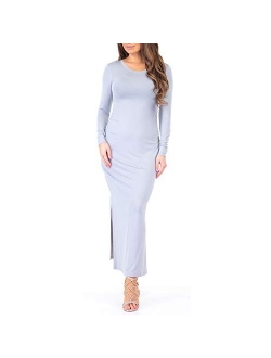 Women's Ruched Bodycon Dress in Regular and Plus Sizes