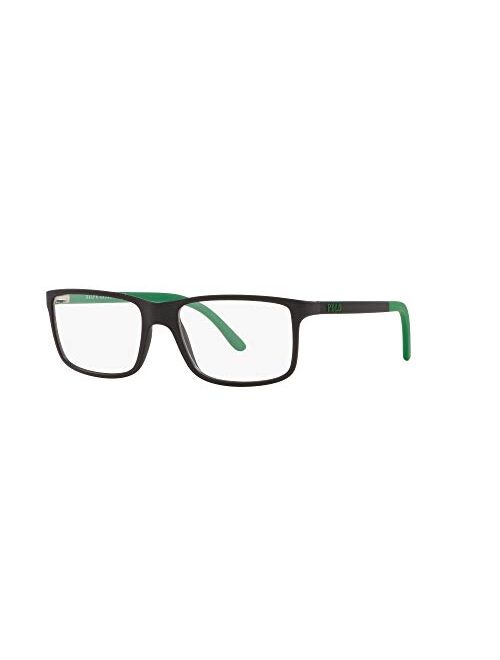 Polo Ralph Lauren Men's Ph2126 Rectangular Prescription Eyewear Frames