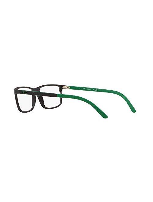 Polo Ralph Lauren Men's Ph2126 Rectangular Prescription Eyewear Frames