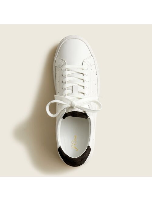 J.Crew Saturday sneakers with suede detail