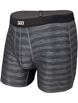 Men's Underwear - HOT Shot Mens Boxer Briefs with Built-in Ballpark Pouch Support Underwear