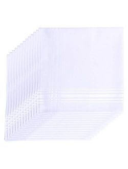 Handkerchiefs Bamboo Eco Friendly Extra Soft 13 Pack (White)