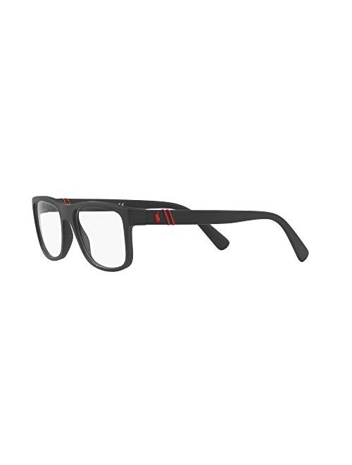 Polo Ralph Lauren Men's Ph2184 Rectangular Prescription Eyewear Frames