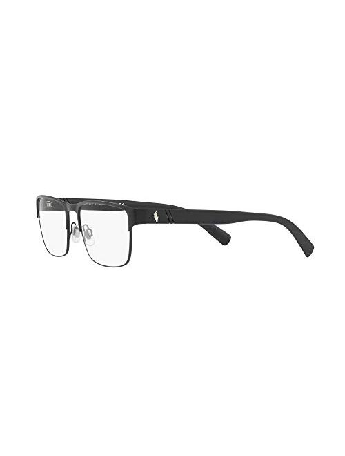 Polo Ralph Lauren Men's Ph1175 Rectangular Prescription Eyewear Frames