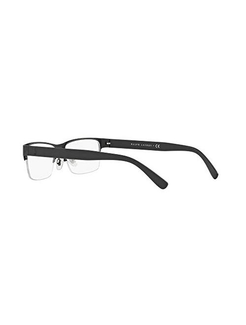 Polo Ralph Lauren Men's Ph1164 Rectangular Prescription Eyewear Frames