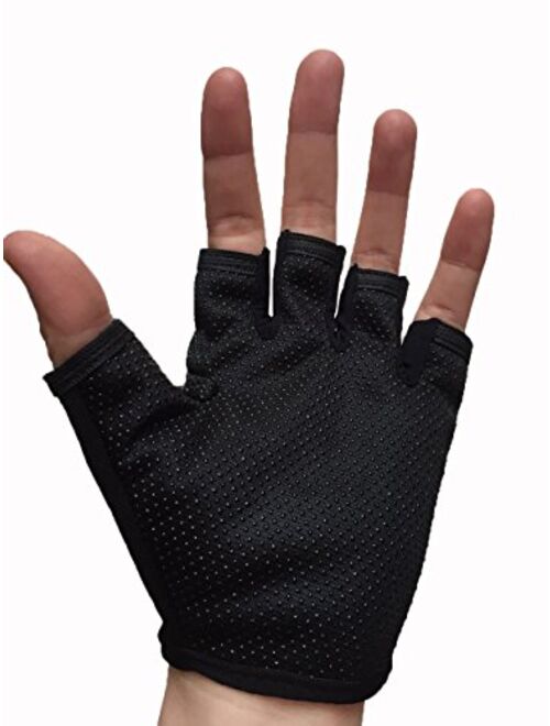 MARZE Cycling Gloves for Kids Children Half Finger Non-Slip Adjustable Sports Gloves Bike Gloves