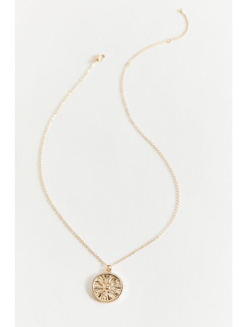 Urban Outfitters Sun Pendant Necklace