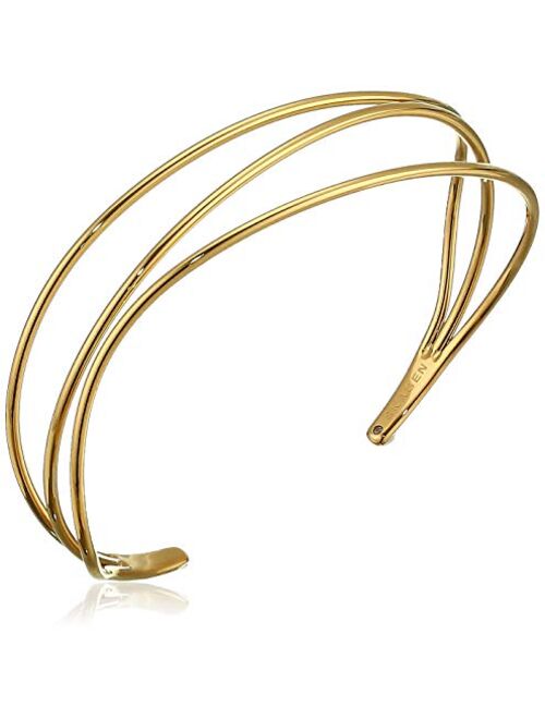 Skagen Women's Kariana Gold-Tone Wire Bracelet