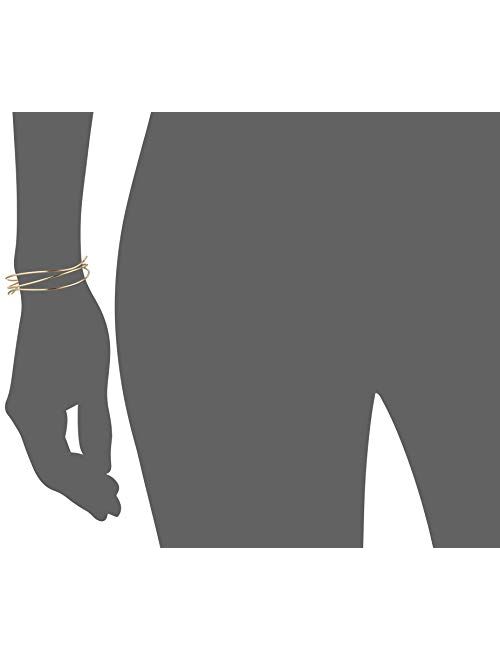 Skagen Women's Kariana Gold-Tone Wire Bracelet