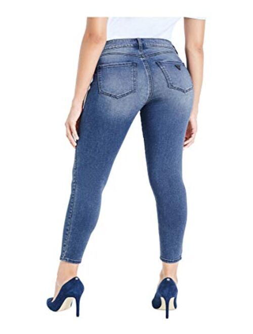 GUESS Women's 1981 High Rise Stretch Skinny Fit Jean