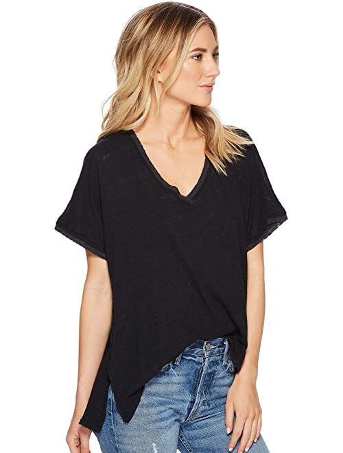 Free People Relaxed Fit Take Me Tee