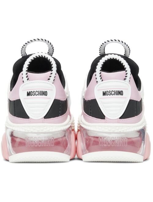 Moschino Pink Teddy Pop Sneakers
