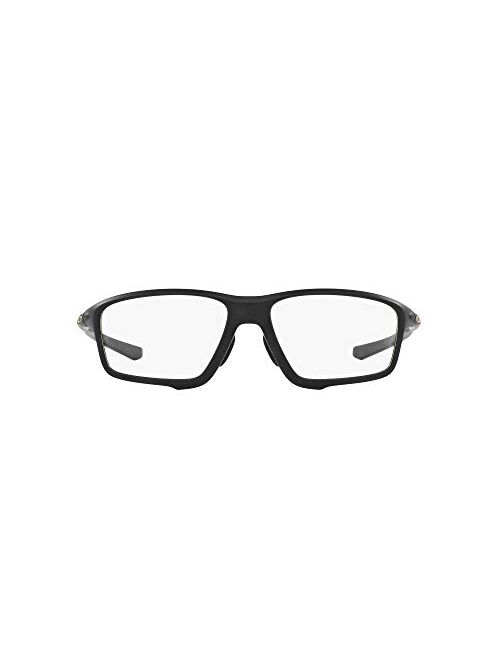 Oakley Men's Ox8080 Crosslink Zero Asian Fit Square Prescription Eyewear Frames