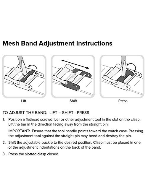 Skagen Men's 22mm Stainless Steel Mesh Watch Band