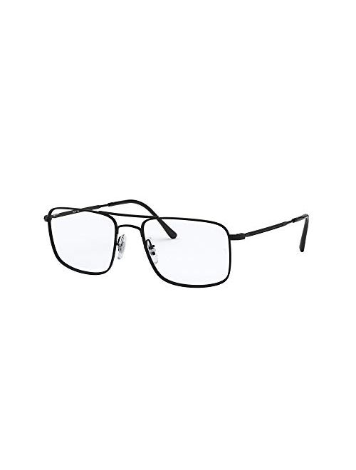 Ray-Ban Rx6434 Metal Rectangular Prescription Eyeglass Frames