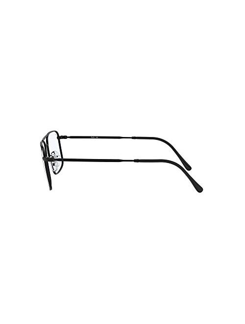 Ray-Ban Rx6434 Metal Rectangular Prescription Eyeglass Frames