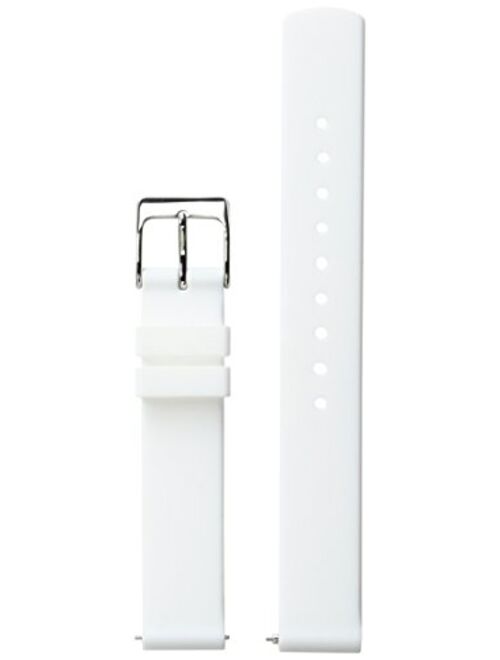 Skagen Unisex 14mm Interchangeable White Silicone Watch Strap (Model: SKB2037)