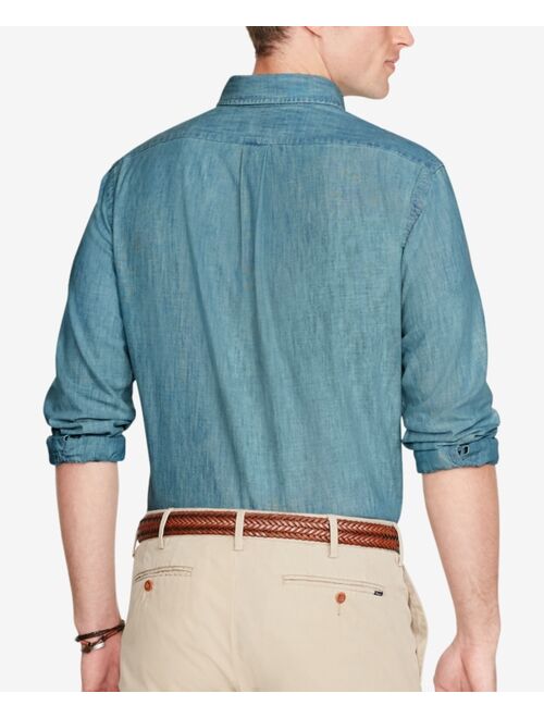 Polo Ralph Lauren Men's Long Sleeve Classic-Fit Chambray Shirt