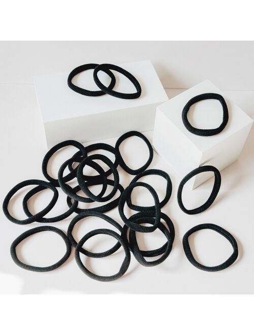 Gimme Clips Fine Hair Bands - Black - 20ct