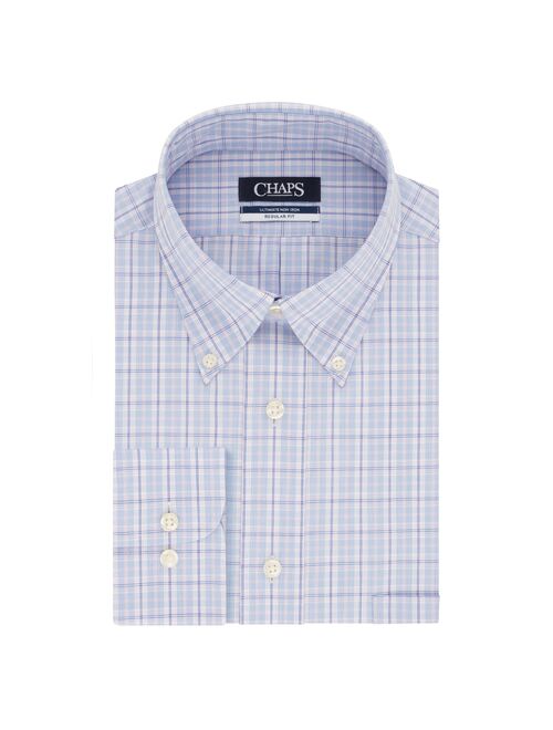 Men's Chaps Slim-Fit Non-Iron Button-Down Collar Dress Shirt
