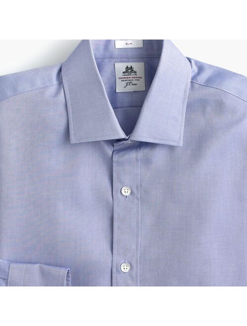 Thomas Mason® for J.Crew slim fit two-ply dress shirt in royal oxford cotton