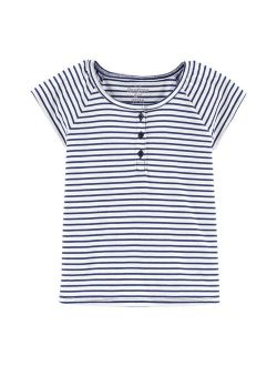 Toddler Girl OshKosh B'gosh Striped Henley Top