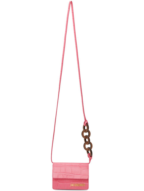 Buy Pink Croc 'Le Petit Riviera' Bag online | Topofstyle