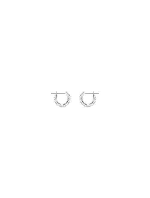 SWAROVSKI Women's Stone Crystal Pierced Hoop Earring Collection