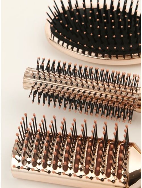 Shein 5pcs Metallic Hair Comb