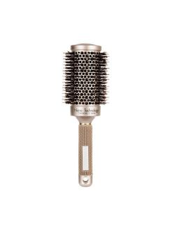 25/32/45/53mm Nylon & Bristle Hair Round Brush Ceramic Aluminium Hair Comb Professional Hairdressing Brush Barber Styling Comb