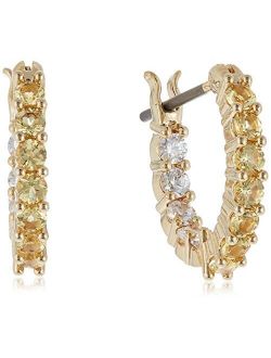 Women's Vittore Earrings Jewelry Collection, Clear Crystals