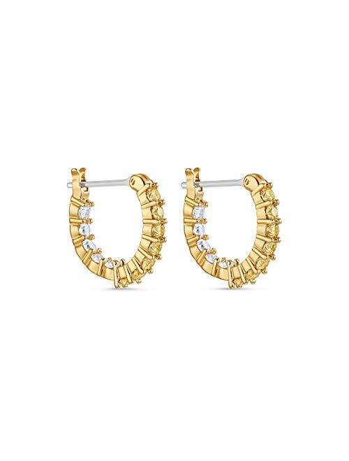 SWAROVSKI Women's Vittore Earrings Jewelry Collection, Clear Crystals