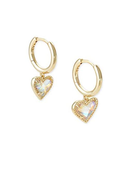 Kendra Scott Ari Heart Huggie Earrings