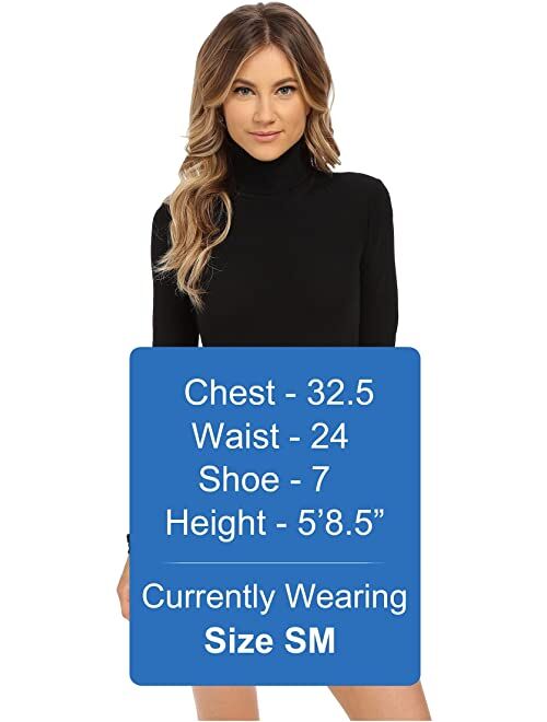WOLFORD Colorado String Long Sleeve Bodysuit For Women