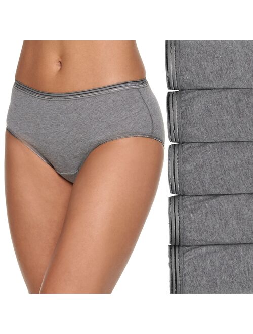 Women's Fruit of the Loom® Signature 5-pack Ultra Soft Hipster Panties 5DUSKHP