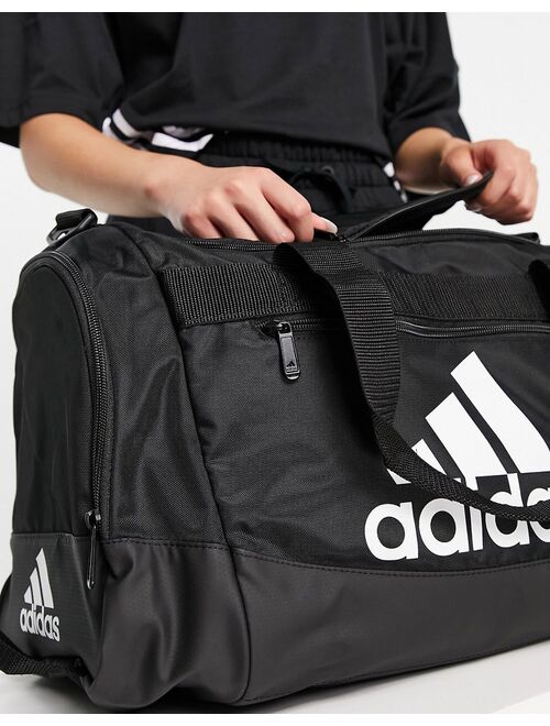 Adidas Training Defender IV small duffle bag in black