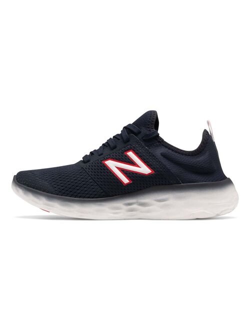 New Balance Natural Indigo & Red Fresh Foam Sport v2 Mesh Sneaker - Men