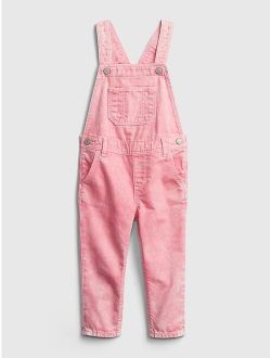 Toddler Pink Overalls with Washwell™