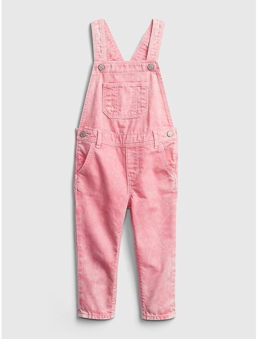 GAP Toddler Pink Overalls with Washwell™