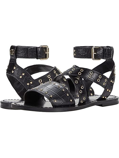 Guess Leather Open Toe Adjustable Sandal