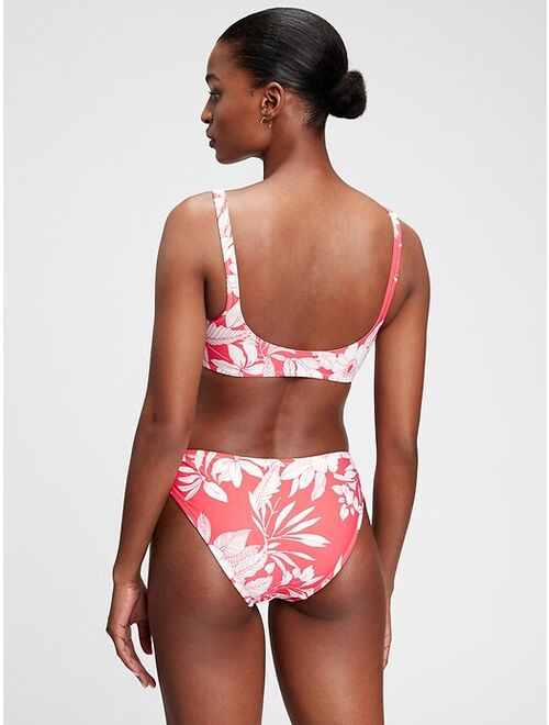 GAP Recycled Scoopneck Bikini Top