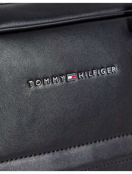 Tommy Hilfiger Metro laptop bag with logo in black