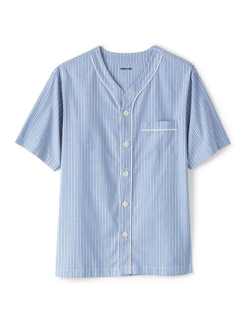 Men's Lands' End Broadcloth Pajama Shirt