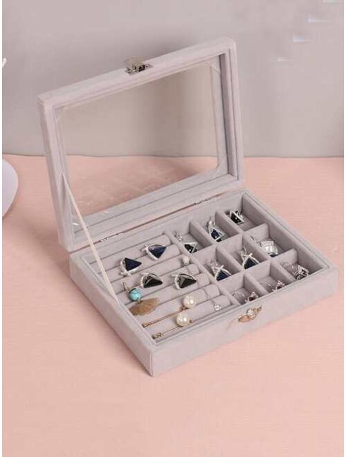 Shein Solid Jewelry Storage Box
