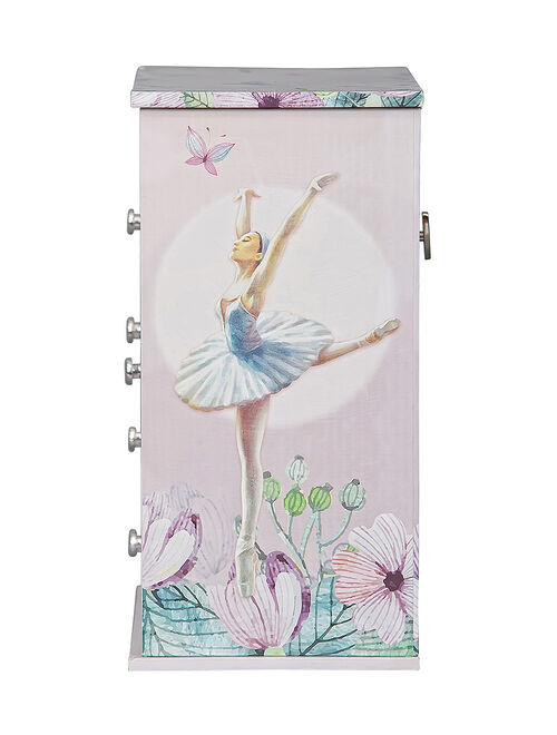 Mele & Co. Lilac Liliana Musical Ballerina Jewelry Box
