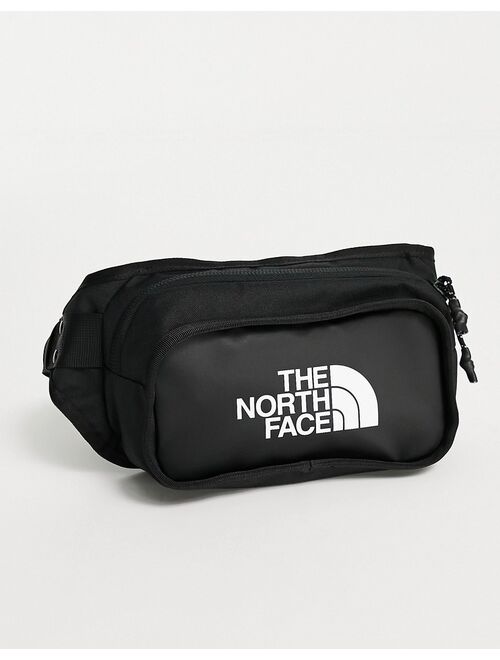 The North Face Explore fanny pack in black cross bodu bag