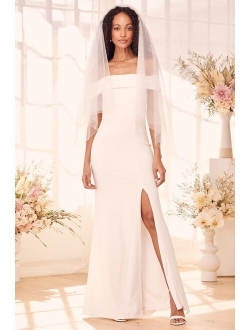 Aveline Black Off-the-Shoulder Maxi Dress