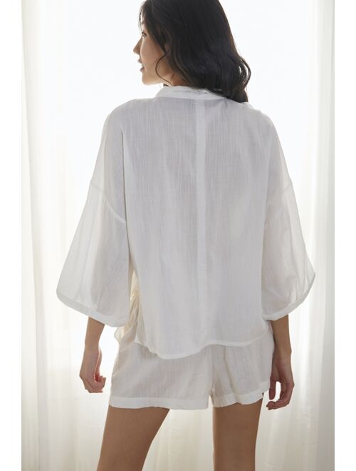Out From Under Vera Button-Down Sleep Shirt