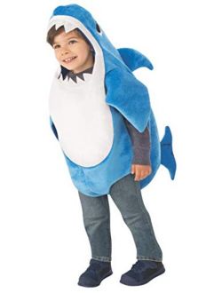 Kid's Daddy Shark Costume with Sound Chip